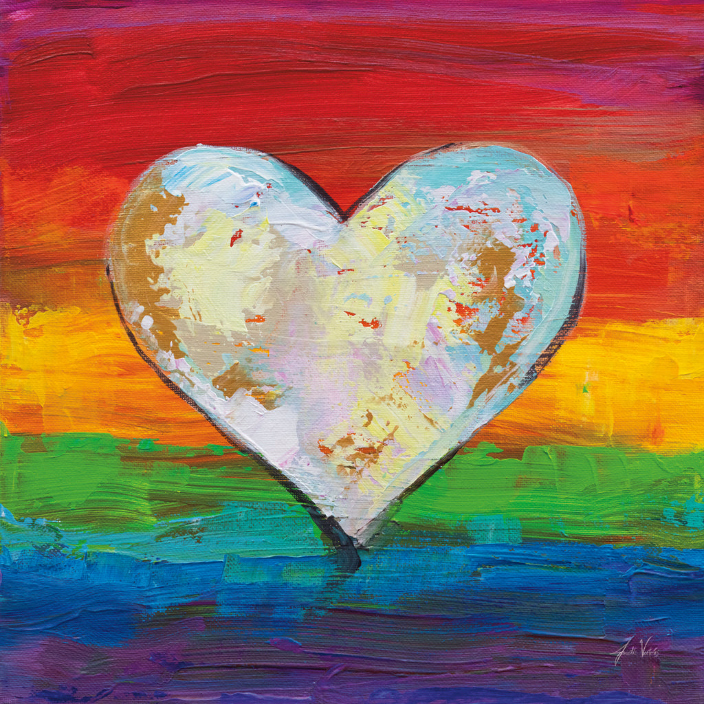 Reproduction of My Love is Pure by Jeanette Vertentes - Wall Decor Art