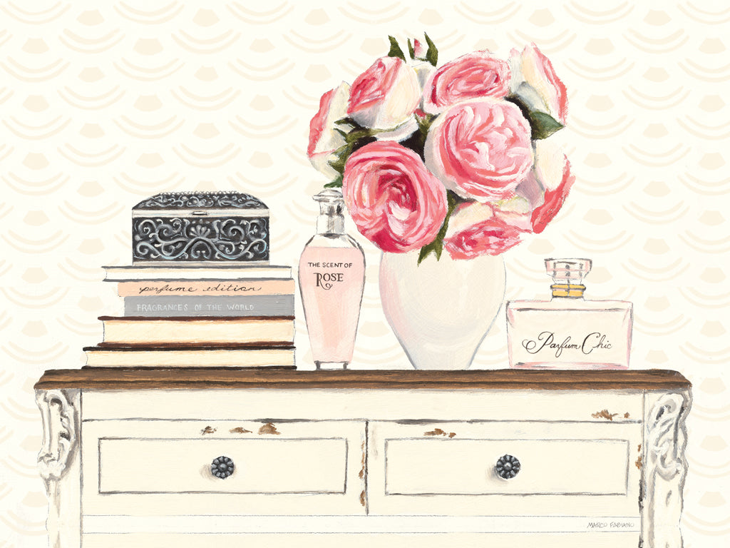 Reproduction of Parfum Chic I by Marco Fabiano - Wall Decor Art
