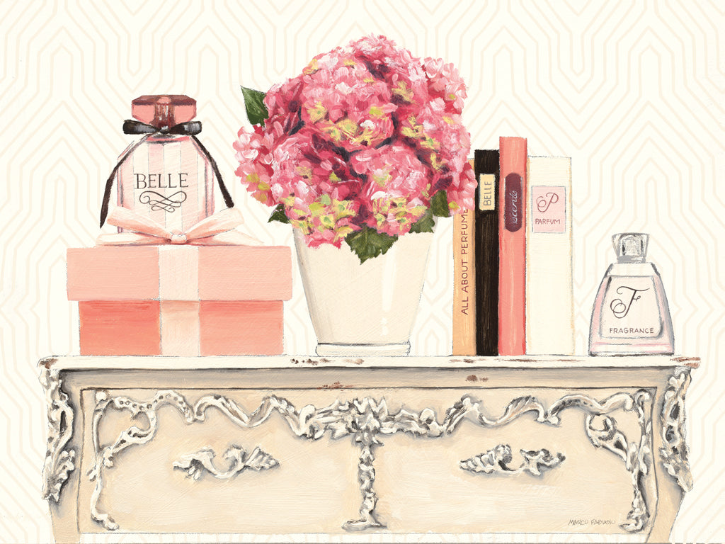 Reproduction of Parfum Chic II by Marco Fabiano - Wall Decor Art