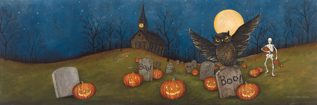 Reproduction of Boo by David Carter Brown - Wall Decor Art