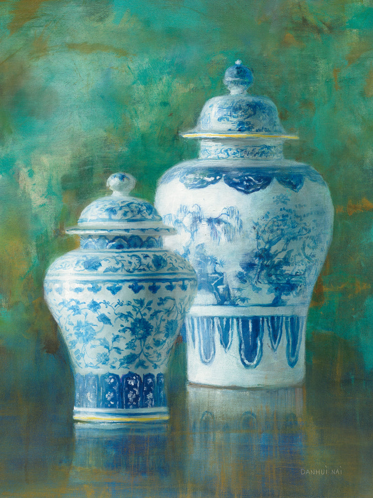 Reproduction of Ginger Jar Still Life II-1 by Danhui Nai - Wall Decor Art