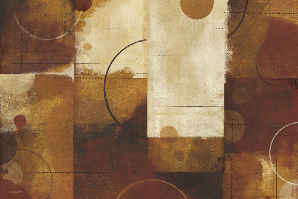 Reproduction of Geometric Spice I by Michael Mullan - Wall Decor Art