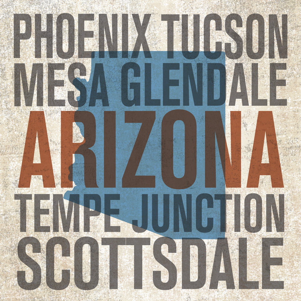 Reproduction of Arizona by Michael Mullan - Wall Decor Art