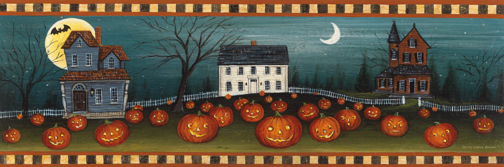 Reproduction of Halloween Eve by David Carter Brown - Wall Decor Art