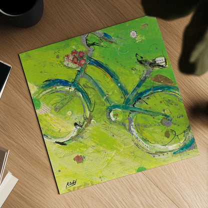 Yes by Kellie Day. Shown as a detailed flat fine art print, highlighting archival giclee quality. Available as an archival giclee rolled canvas, fine art paper, or poster print. SKU 18036a.