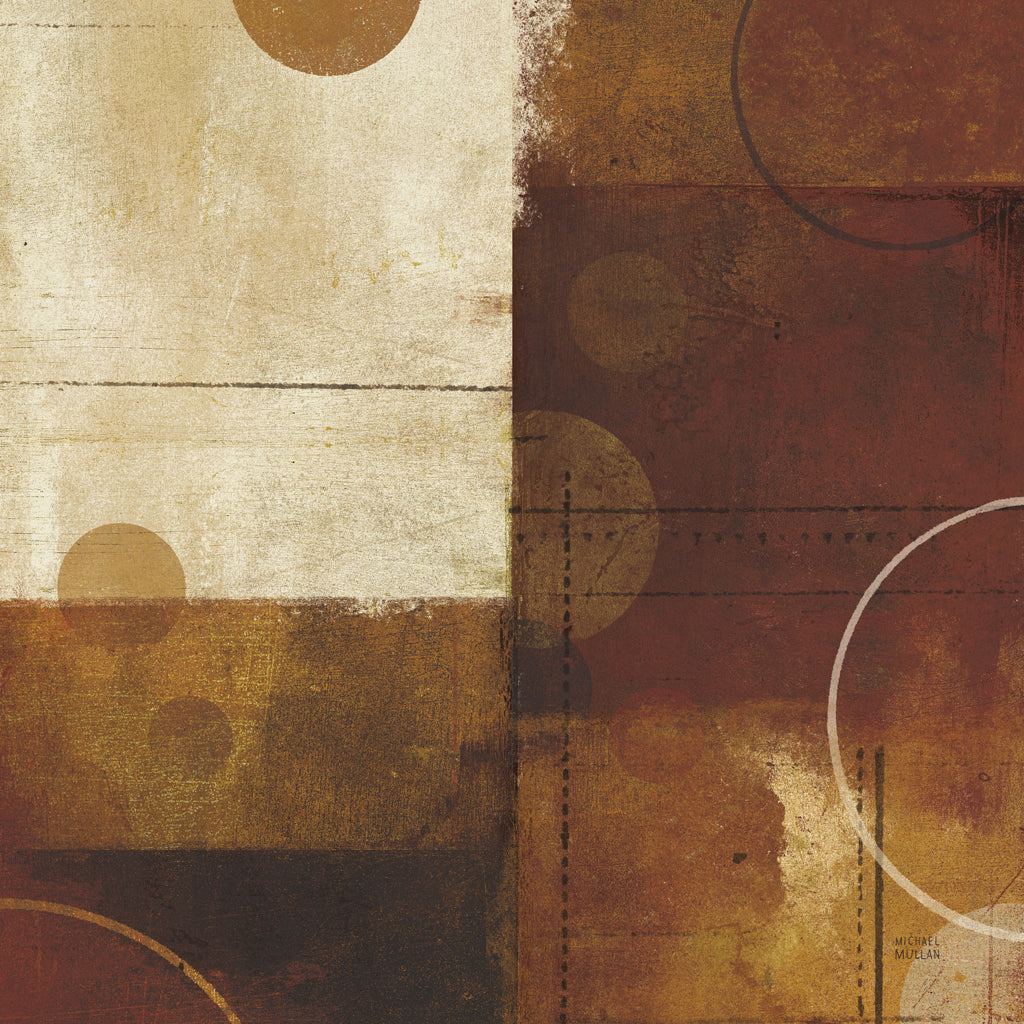 Reproduction of Geometric Spice III by Michael Mullan - Wall Decor Art