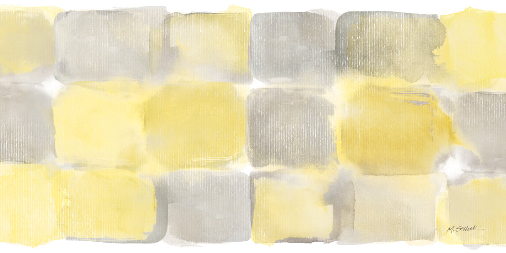 Reproduction of Two Tone III by Mike Schick - Wall Decor Art