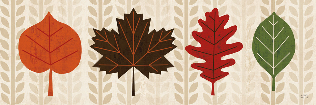 Reproduction of Family Tree Leaf V by Michael Mullan - Wall Decor Art