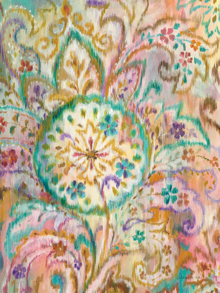 Reproduction of Boho Paisley I by Danhui Nai - Wall Decor Art