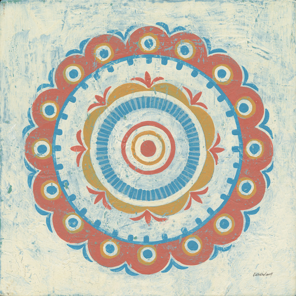 Reproduction of Lakai Circle II by Kathrine Lovell - Wall Decor Art