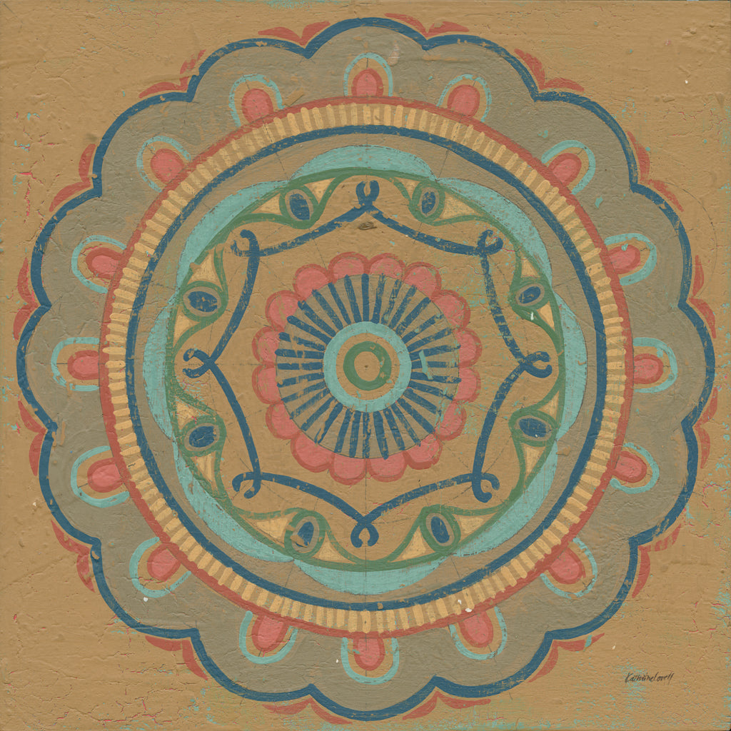 Reproduction of Lakai Circle III by Kathrine Lovell - Wall Decor Art