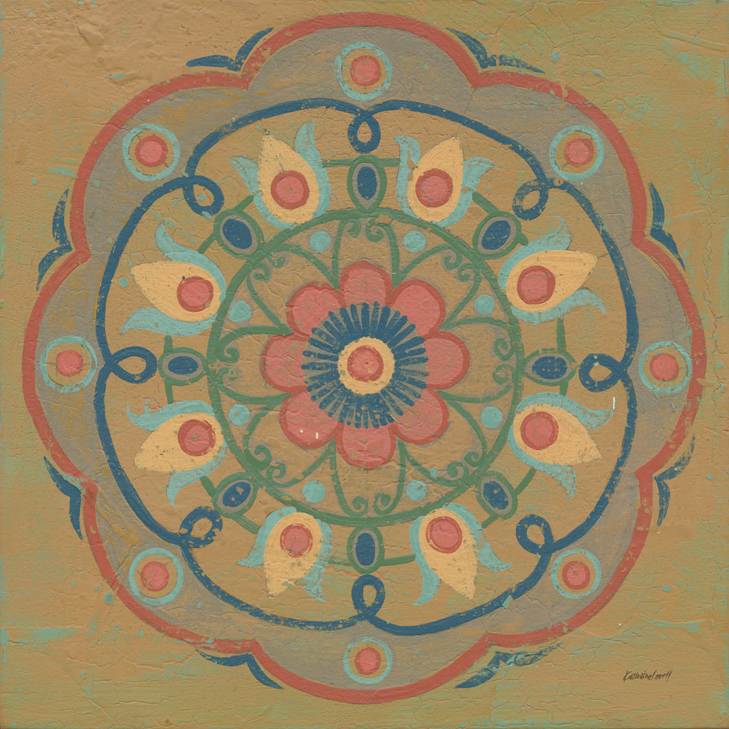 Reproduction of Lakai Circle IV by Kathrine Lovell - Wall Decor Art