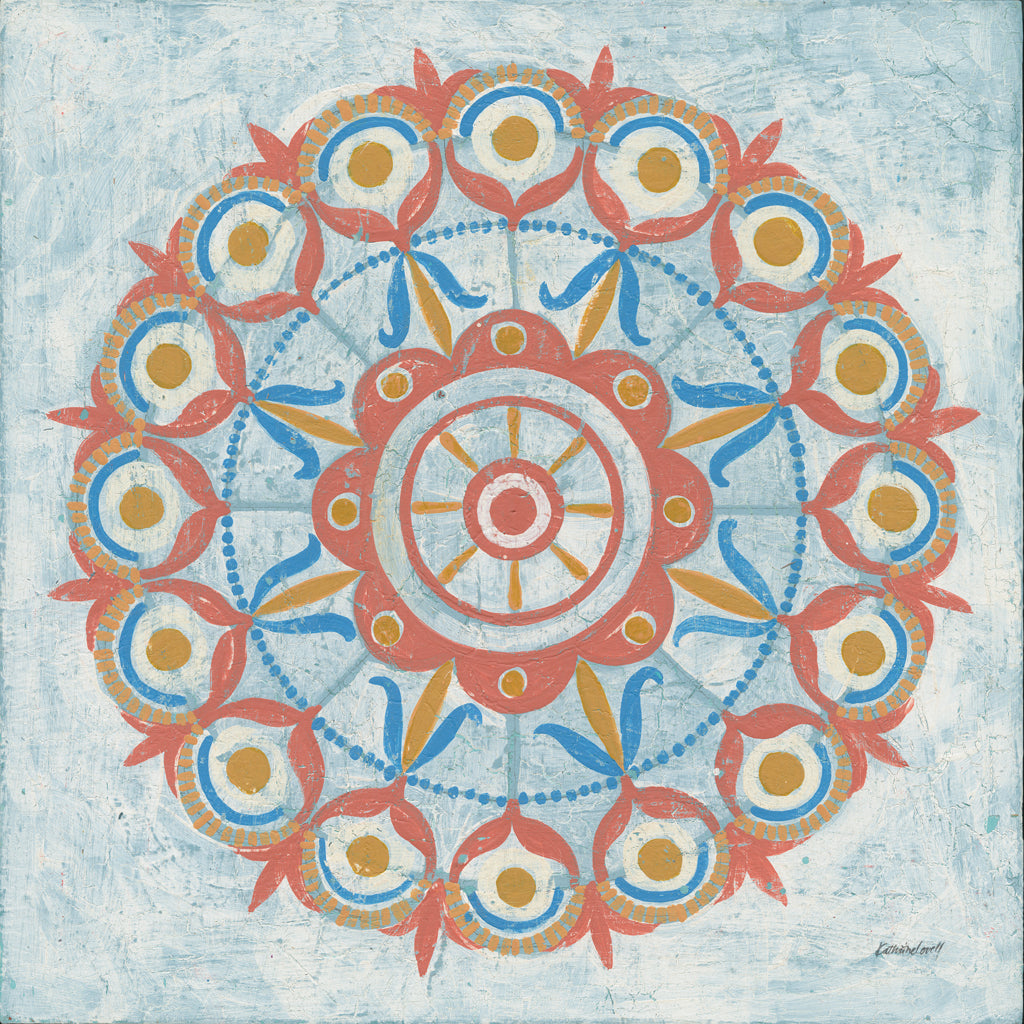 Reproduction of Lakai Circle V by Kathrine Lovell - Wall Decor Art