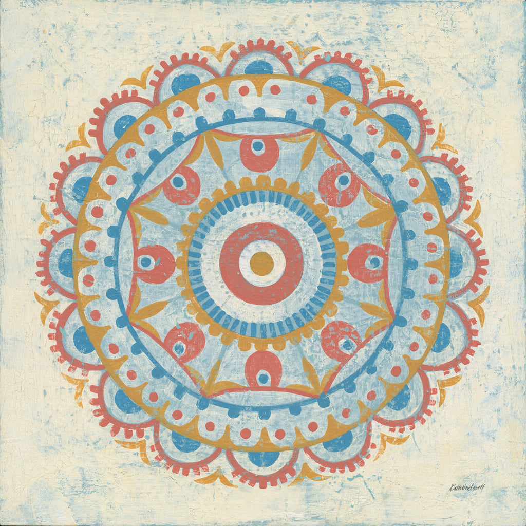 Reproduction of Lakai Circle VI by Kathrine Lovell - Wall Decor Art