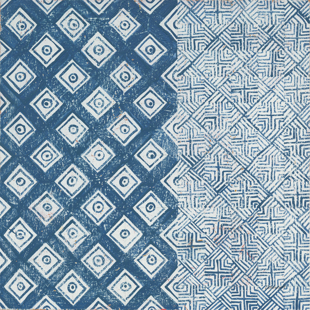 Reproduction of Maki Tile II by Kathrine Lovell - Wall Decor Art