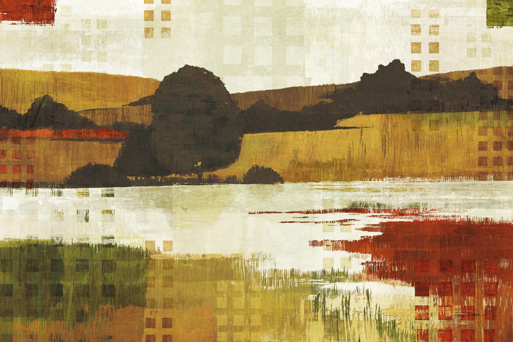 Reproduction of Contemporary Hills of Gold by Avery Tillmon - Wall Decor Art