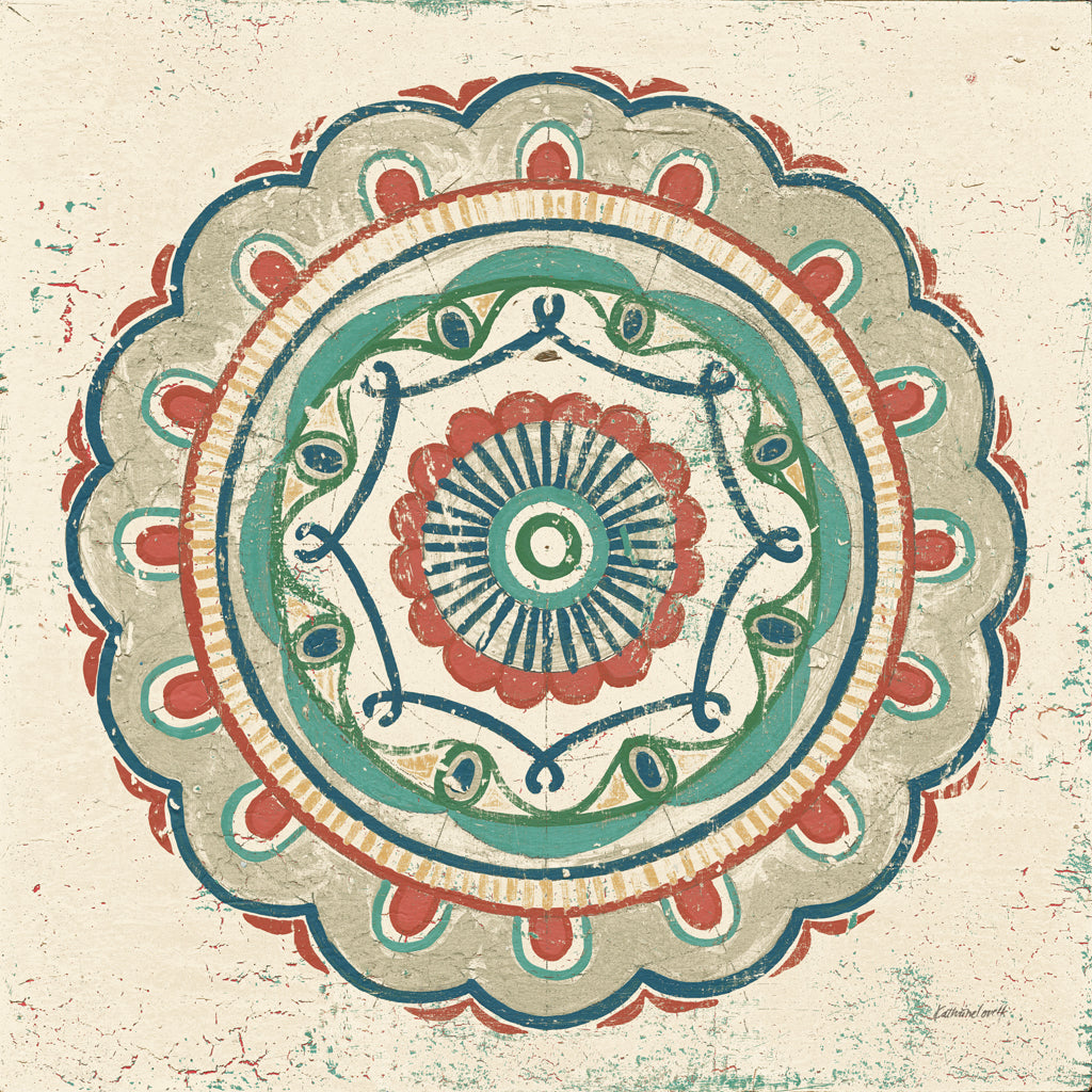 Reproduction of Lakai Circle III Neutral by Kathrine Lovell - Wall Decor Art