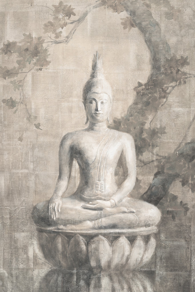 Reproduction of Buddha Neutral by Danhui Nai - Wall Decor Art