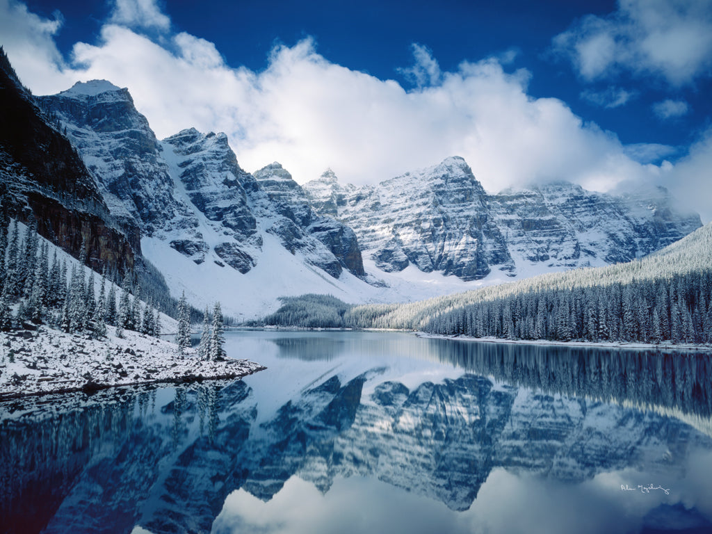 Reproduction of Moraine Lake by Alan Majchrowicz - Wall Decor Art