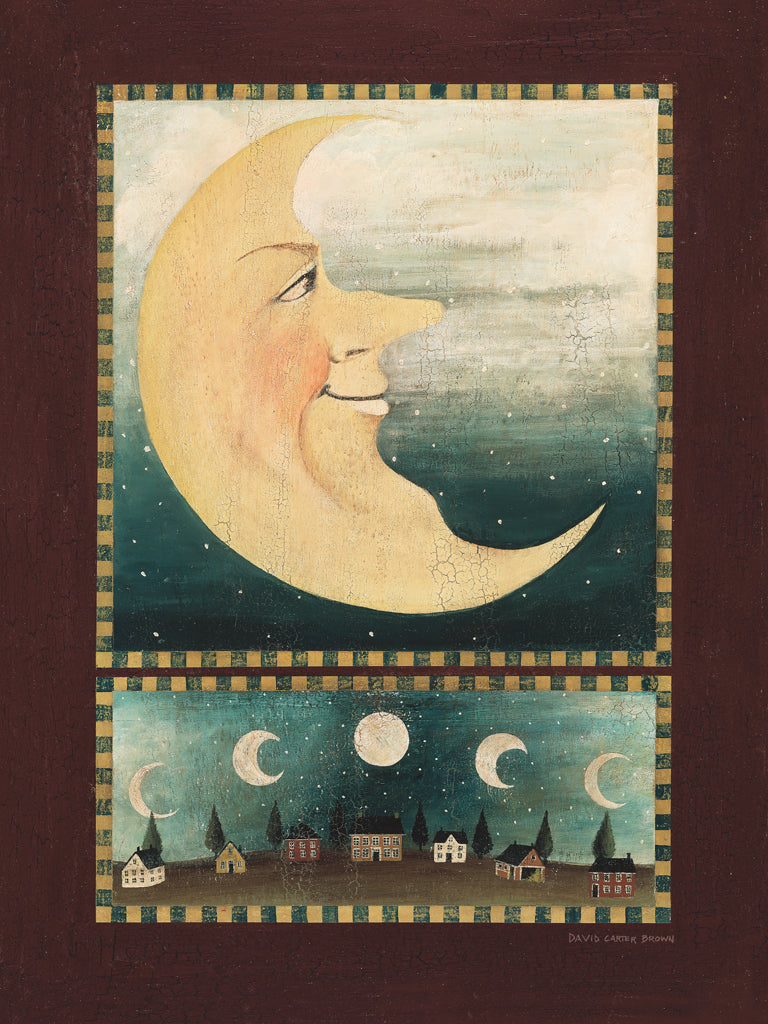 Reproduction of Moon by David Carter Brown - Wall Decor Art