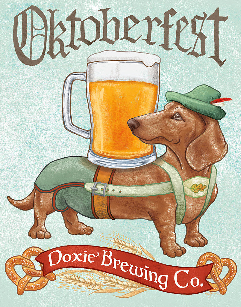 Reproduction of Beer Dogs III by Mary Urban - Wall Decor Art