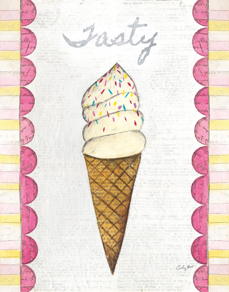 Reproduction of The Scoop III Border by Courtney Prahl - Wall Decor Art