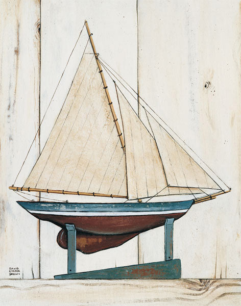 Reproduction of Racer I by David Carter Brown - Wall Decor Art