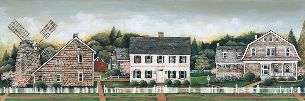 Reproduction of Main Street I by David Carter Brown - Wall Decor Art