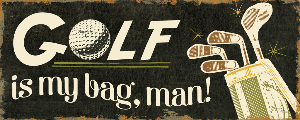 Reproduction of Funny Golf IV by Pela Studio - Wall Decor Art