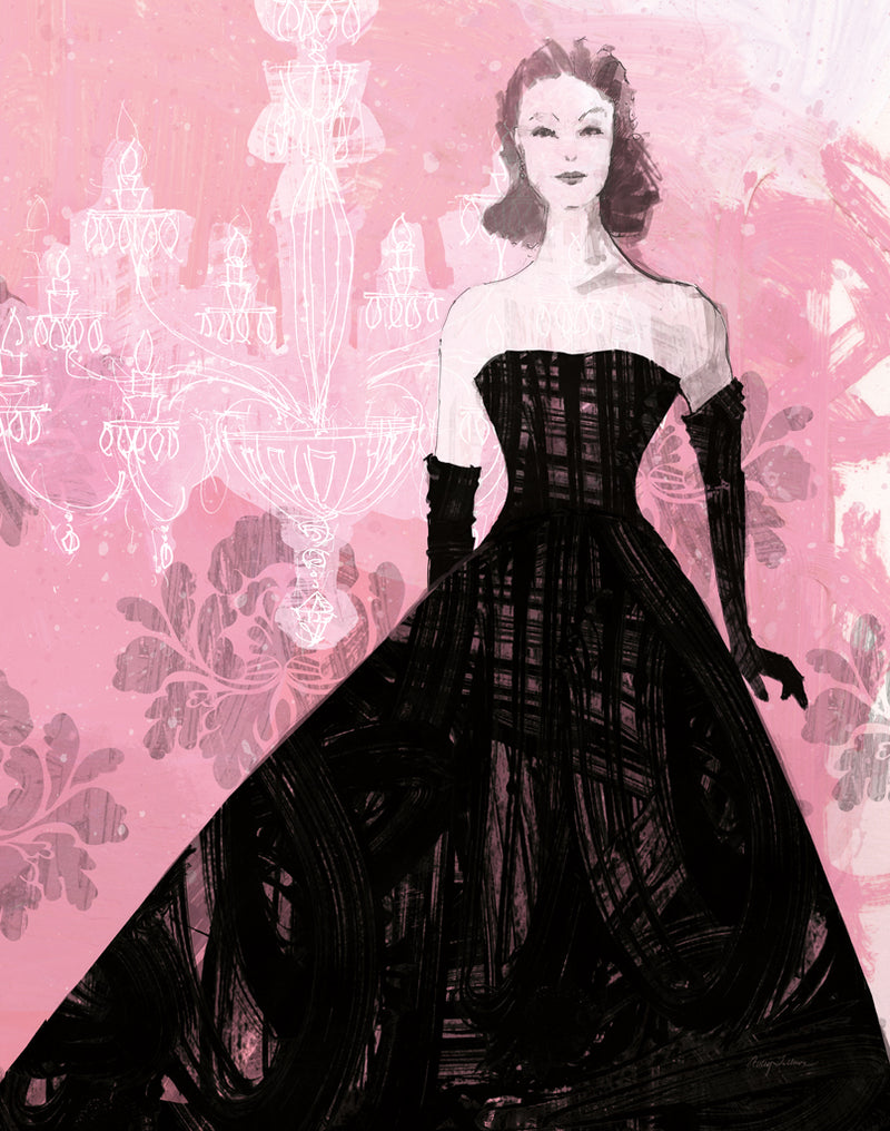 Reproduction of Couture Lady II by Avery Tillmon - Wall Decor Art
