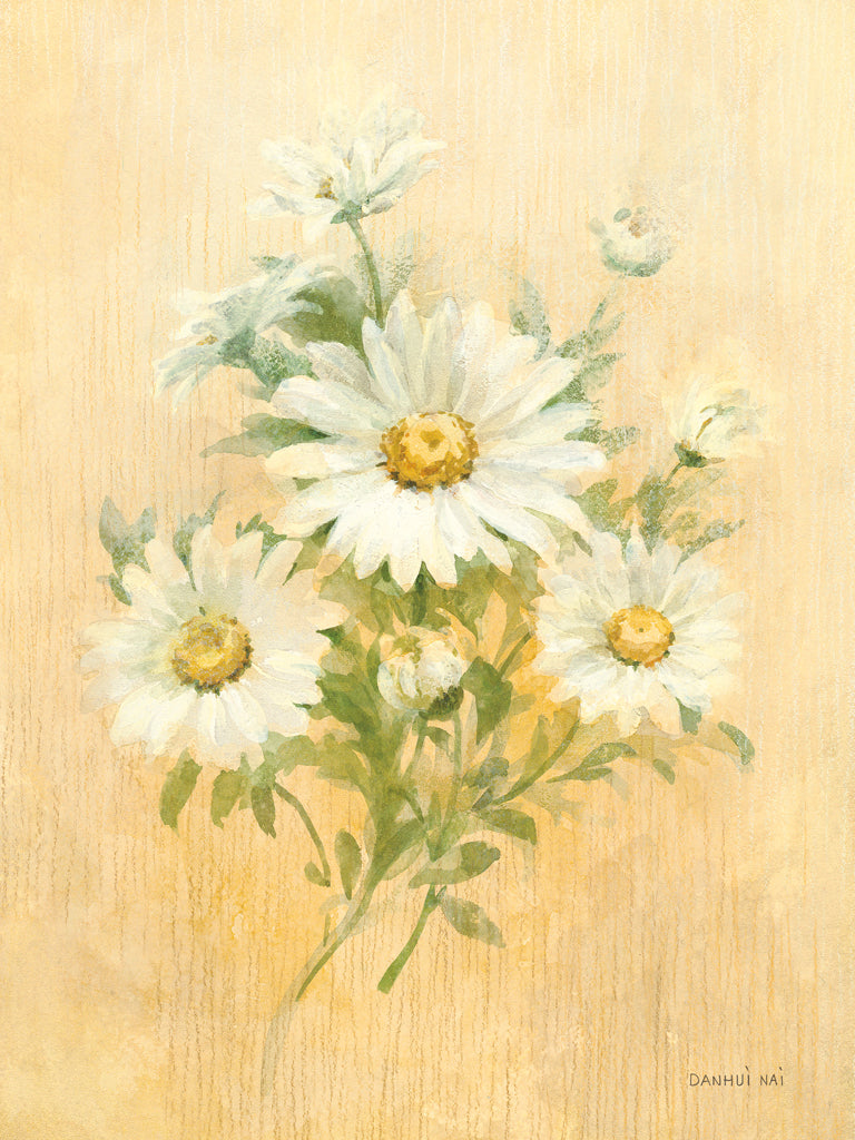 Reproduction of July Daisy by Danhui Nai - Wall Decor Art