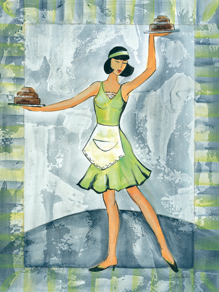 Reproduction of Happy Housewife IV by Silvia Vassileva - Wall Decor Art