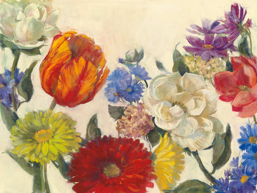 Reproduction of Gala Floral by Carol Rowan - Wall Decor Art