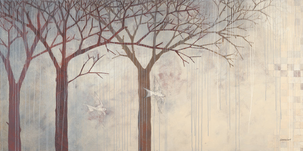 Reproduction of Promise of Spring Panel by Kathrine Lovell - Wall Decor Art