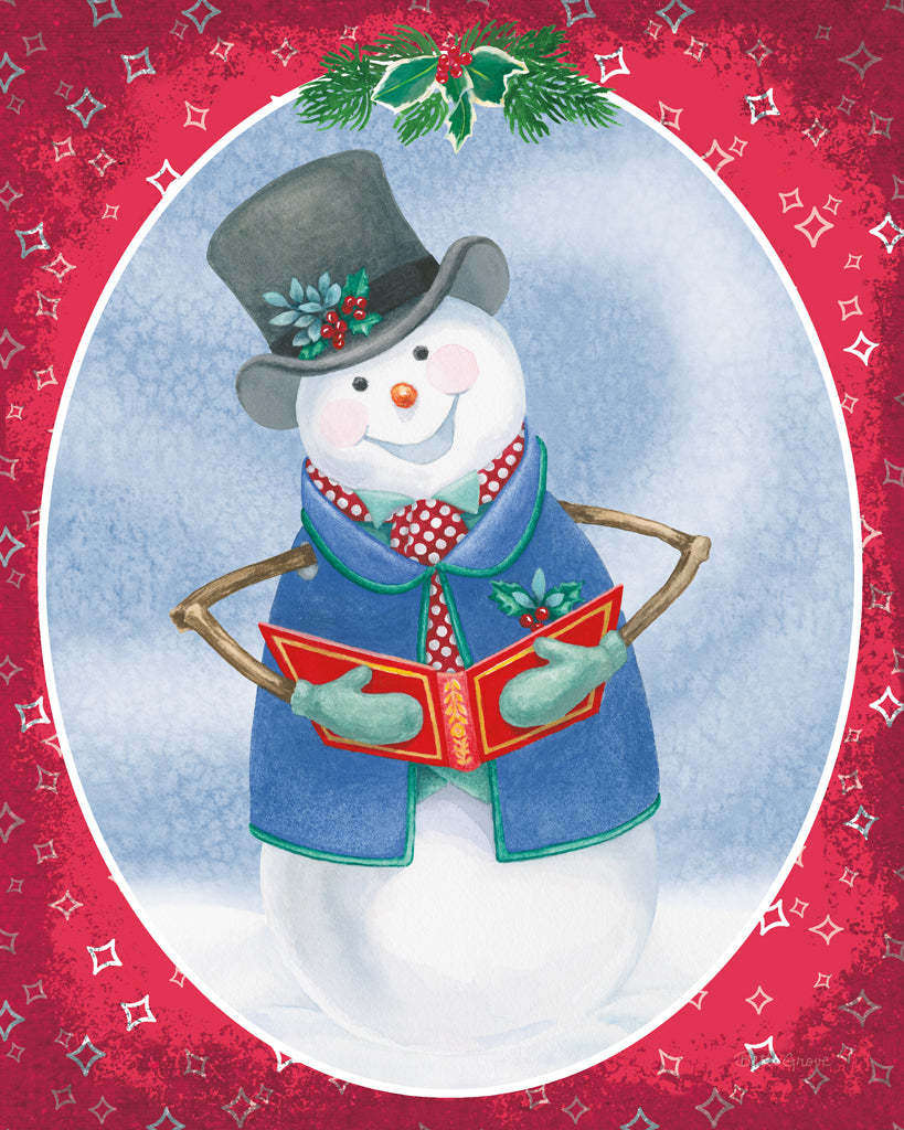 Reproduction of Main Street Christmas V by Beth Grove - Wall Decor Art