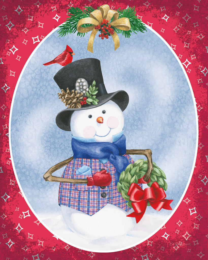 Reproduction of Main Street Christmas VII by Beth Grove - Wall Decor Art