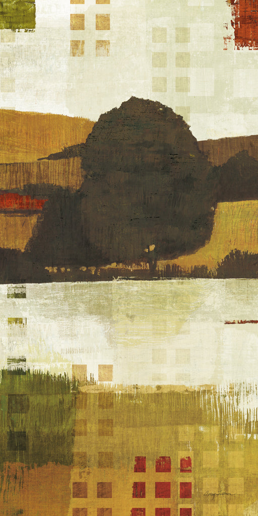 Reproduction of Contemporary Hills of Gold II by Avery Tillmon - Wall Decor Art
