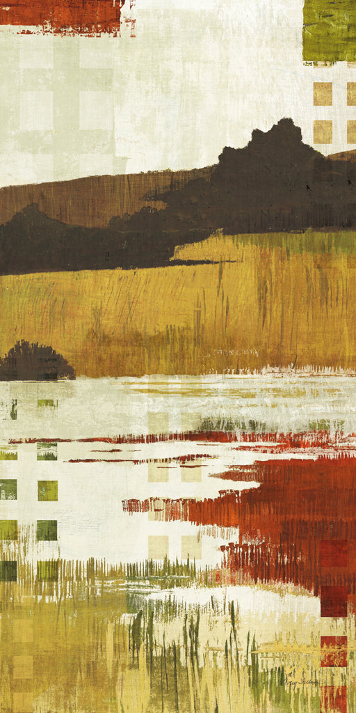 Reproduction of Contemporary Hills of Gold III by Avery Tillmon - Wall Decor Art