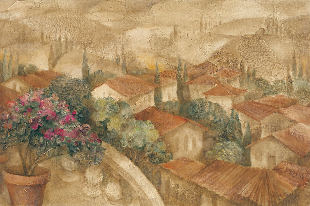 Reproduction of Village View II by Albena Hristova - Wall Decor Art