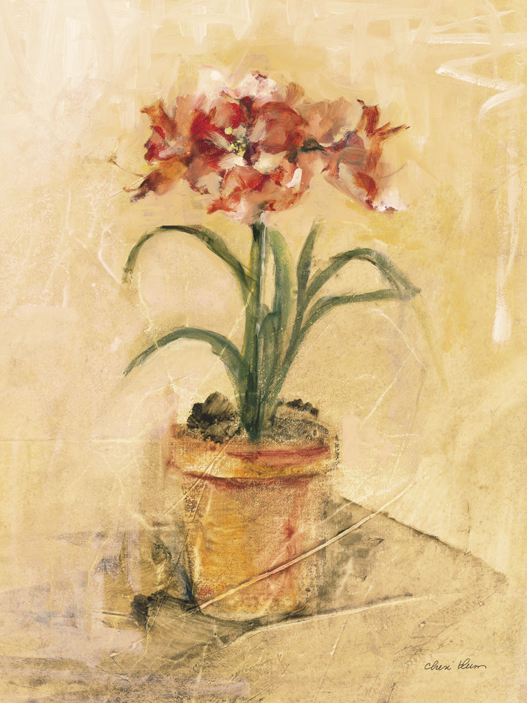 Reproduction of Secret Amaryllis I by Cheri Blum - Wall Decor Art