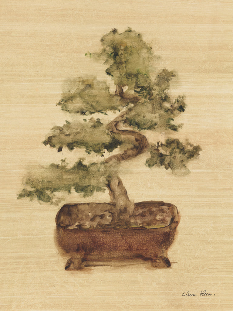 Reproduction of Bonsai I by Cheri Blum - Wall Decor Art