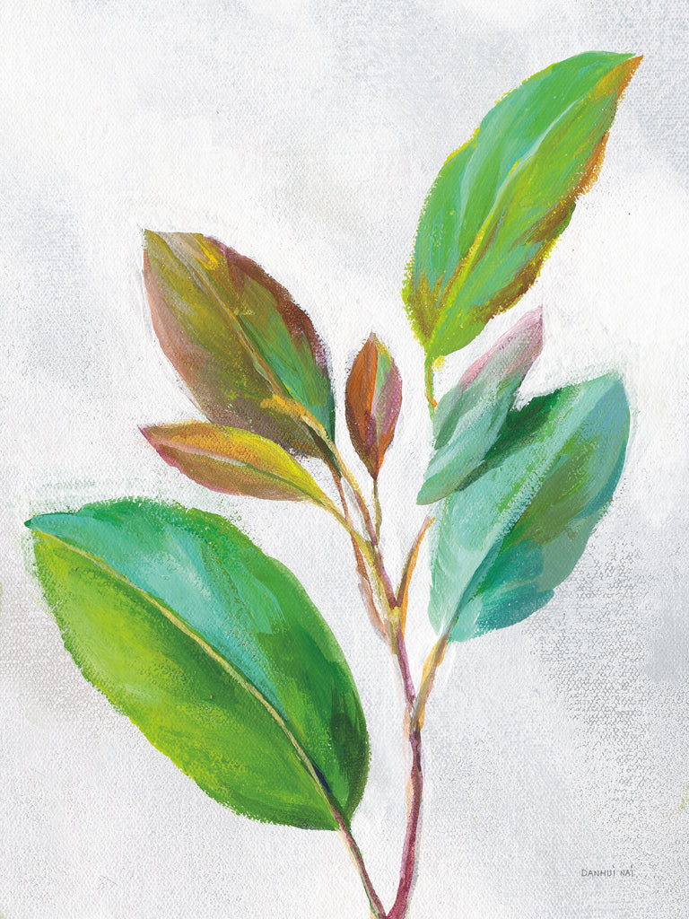 Reproduction of Natural Riches Leaves II by Danhui Nai - Wall Decor Art