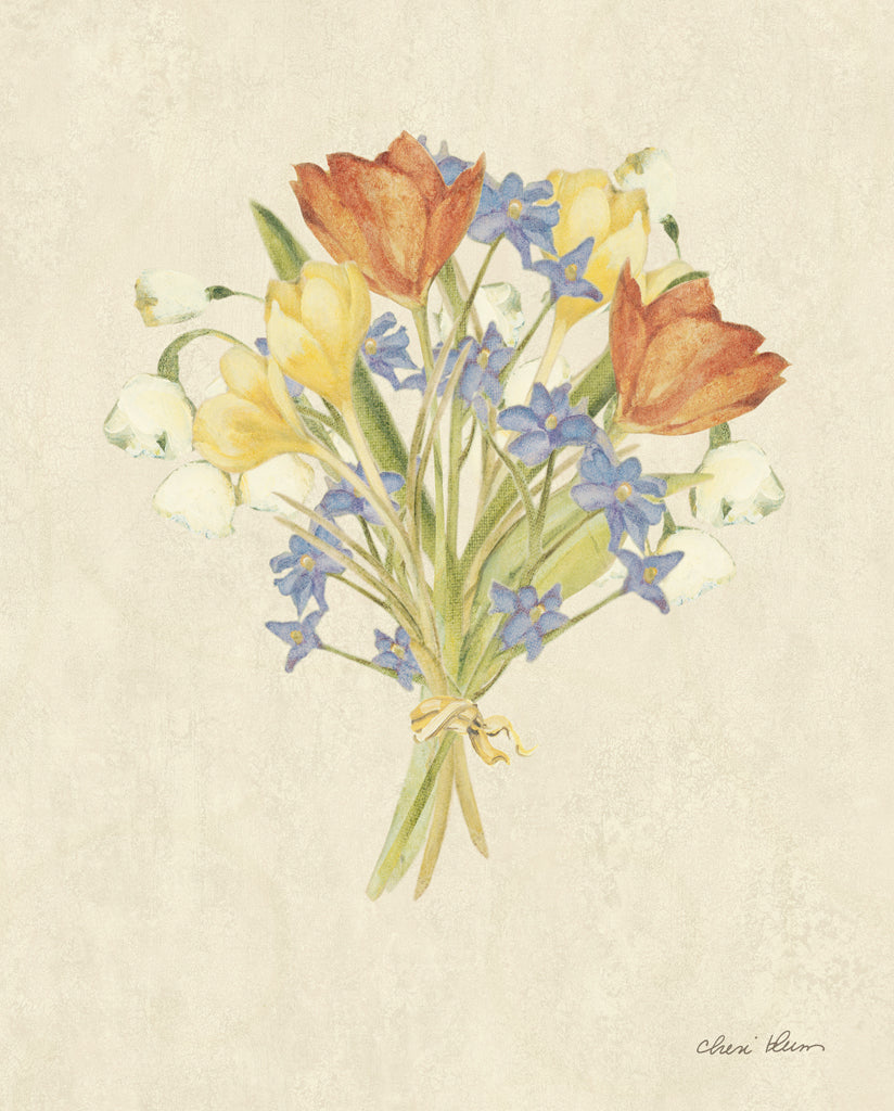 Reproduction of Bouquet for Sarah by Cheri Blum - Wall Decor Art