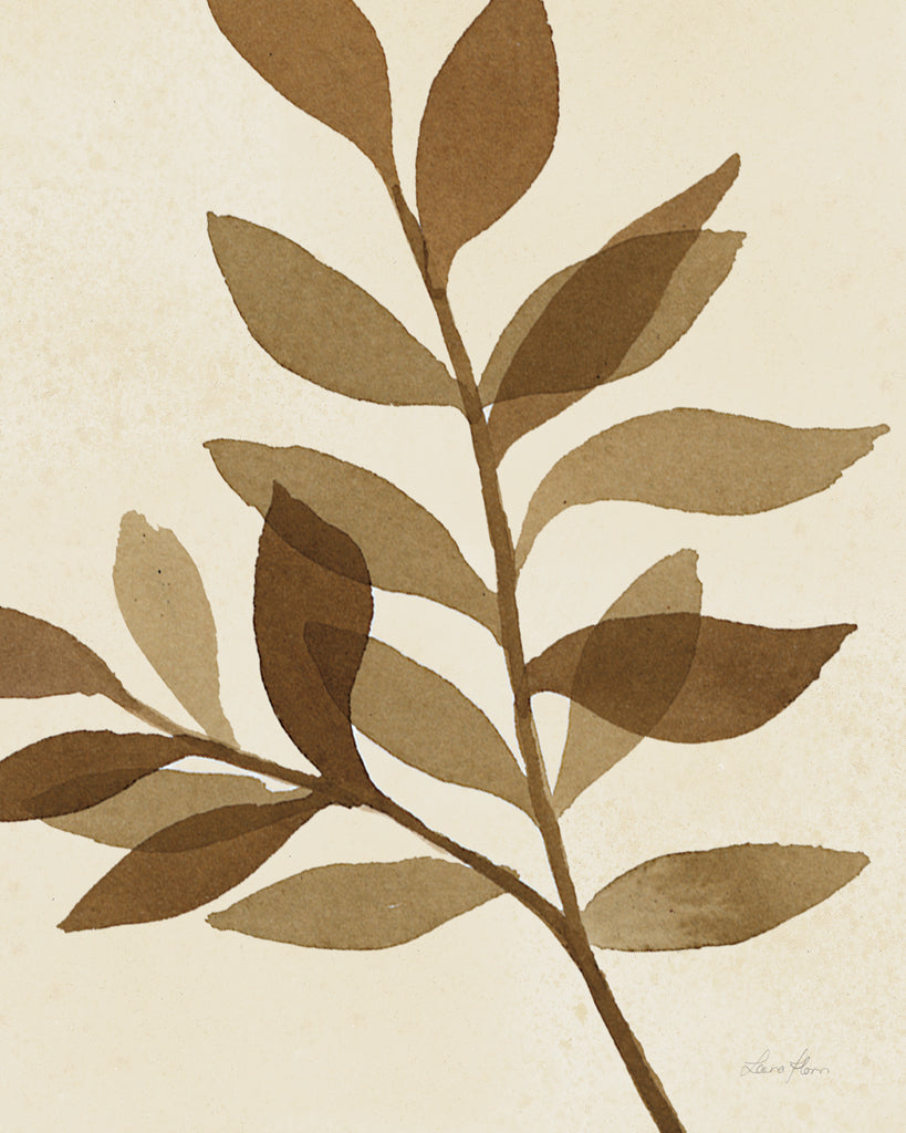 Reproduction of Leaf and Stem IX by Laura Horn - Wall Decor Art