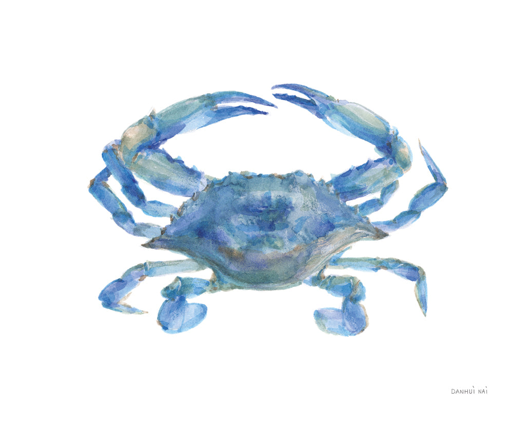 Reproduction of Blue Crab by Danhui Nai - Wall Decor Art