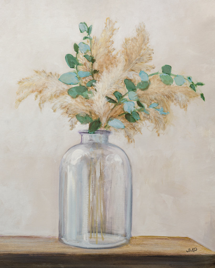 Reproduction of Pampas and Eucalyptus Bouquet by Julia Purinton - Wall Decor Art