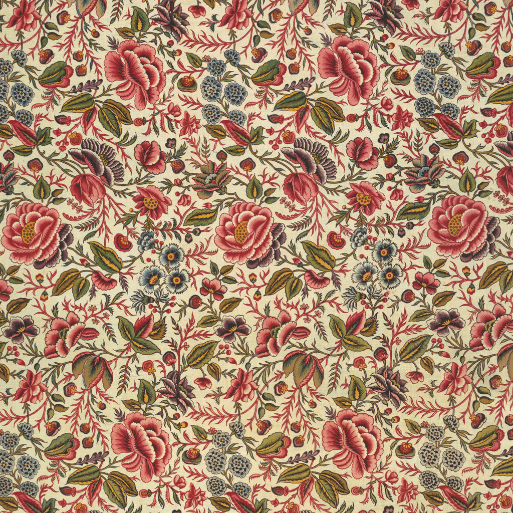 Reproduction of Textile Pattern II by Wild Apple Portfolio - Wall Decor Art