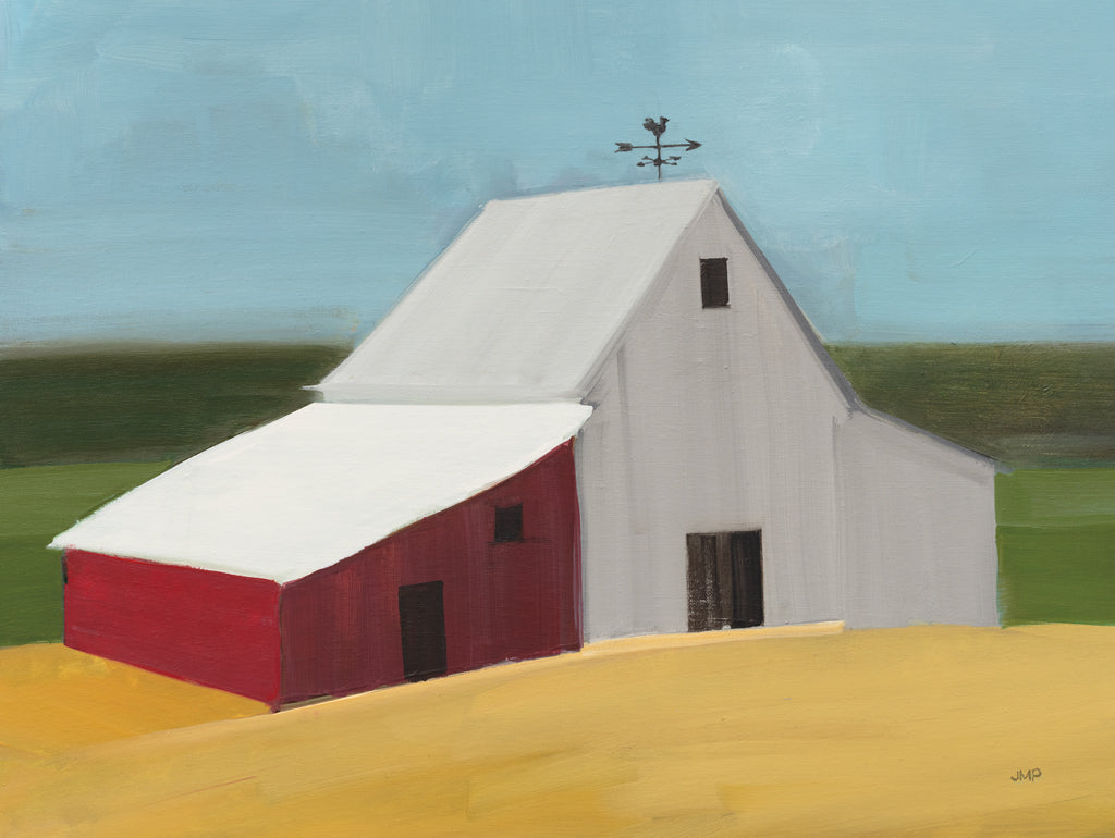 Reproduction of Americana Barn by Julia Purinton - Wall Decor Art