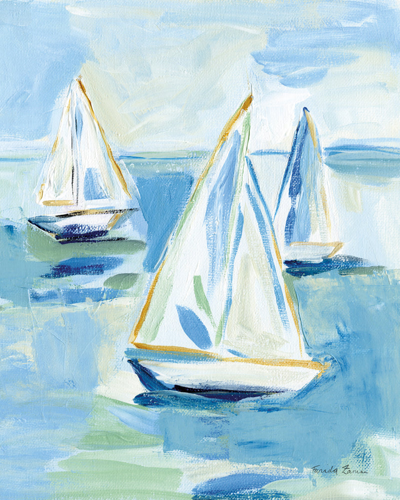 Reproduction of Setting Sail by Farida Zaman - Wall Decor Art