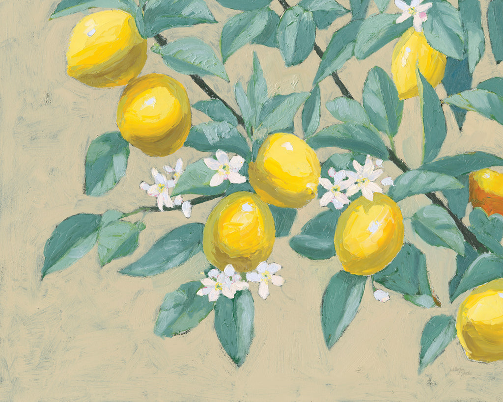 Reproduction of Lemon Branch by Wellington Studio - Wall Decor Art
